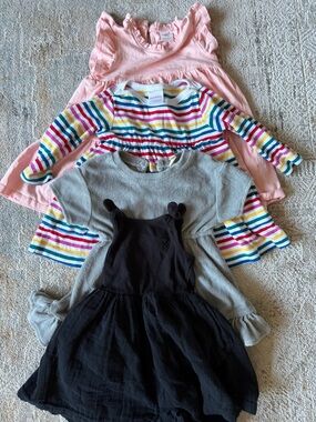 Baby Girl Dresses + Romper